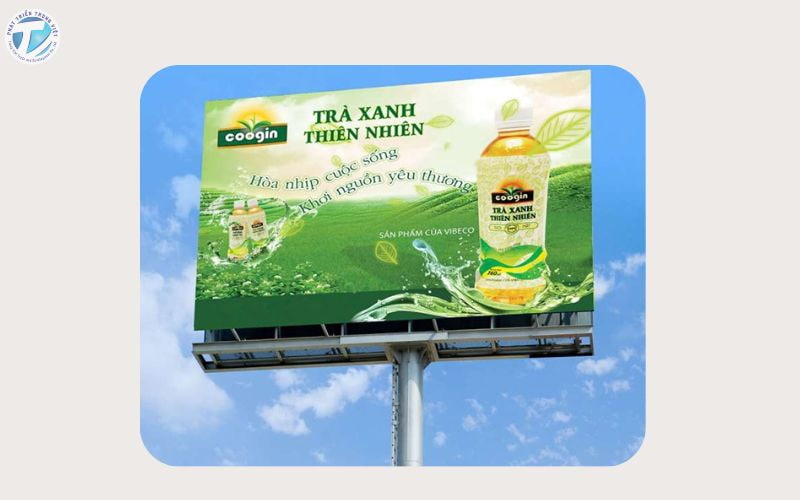 Kích thước pano quảng cáo ngoài trời rất đa dạng